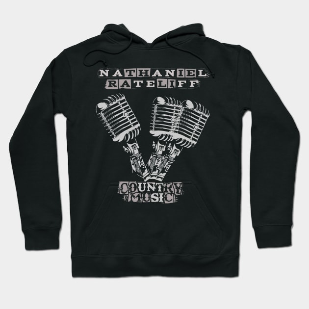 Nathaniel rateliff music Hoodie by Genzperdana